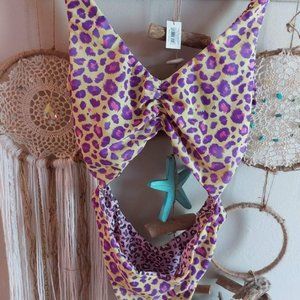 Moana Bikini Reversible Luna Leopard Monokini